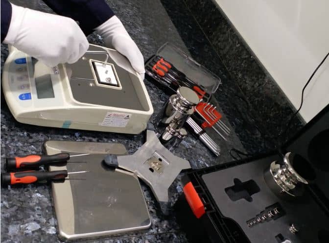 calibration weighing scale balance mass iso 17025 accreditedrepair service maintenance